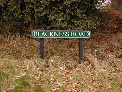 pancarte blackness road